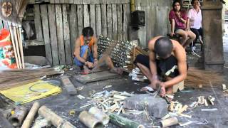 Stickbroom maker in Pampanga  Philippines [upl. by Zealand]