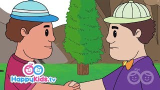 Tweedledum Tweedledee  Nursery Rhymes For Kids Happy Kids  Pattie and Pixie Show [upl. by Htebzile]