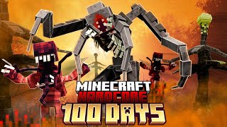 100 Days in a PARASITE APOCALYPSE in Hardcore Minecraft [upl. by Durnan751]