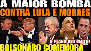 TRUMP E MUSK CUMPRIU PRISÃO SAIU NESSE DOMINGO MORAES E LULA RECEBE PIOR NOTÍCIA de BOLSONARO [upl. by Nolubez]