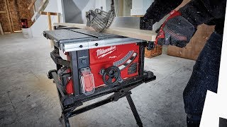 Milwaukee® M18 FUEL™ Table Saw with ONEKEY™ [upl. by Lleraj516]