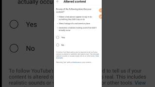 Altered Content Mein Yas Karna Hai Ya No✅ Altered Content Mein Kya Karna Hai short trending [upl. by Borman]