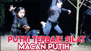 PUTRI TERBAIK PENCAK SILAT PAGURON MACAN PUTIH CIANJUR [upl. by Benni]