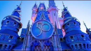 Walt Disney World Enchantment Fireworks  50th Anniversary  4K [upl. by Ferneau]