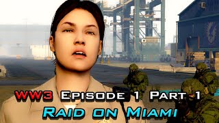 Russia vs US  Raid on Miami ▶ World War 3 Movie Machinima [upl. by Lawrence]