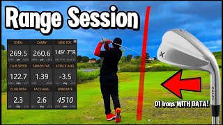 Testing CALEY golf 01 Irons Unbelievable results [upl. by Morton]