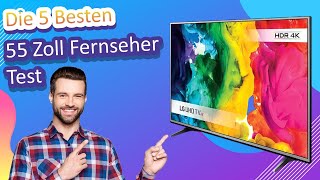 Die 5 Besten 55 Zoll Fernseher Test [upl. by Annairt]