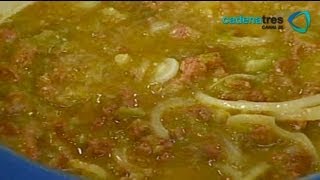 Receta de longaniza en salsa verde con papas Receta de comida fáciles y rápidas [upl. by Adnahsal]