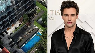 Tragic Moment Liam Payne Falls from Hotel Balcony Captured on CCTV [upl. by Searcy]