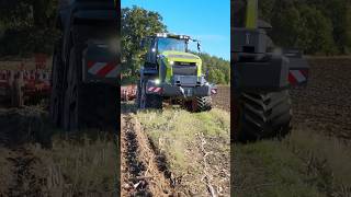 Claas Xerion 12650 🤩 claas claasxerion farming xerion12650 landwirtschaft landwirtschaftinmv [upl. by Tereb]