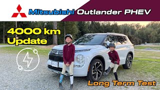 2023 Mitsubishi Outlander PHEV 4000 kmMile Later [upl. by Gilburt]