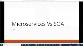 Chapitre Microservice vs SOA [upl. by Suiramaj]