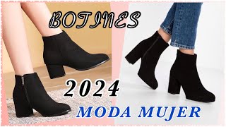 BOTAS Y BOTINES PARA ESTE OTOÑO 202324 LOS MEJORES ESTILOS DE BOTINES MODA MUJER [upl. by Llenra]