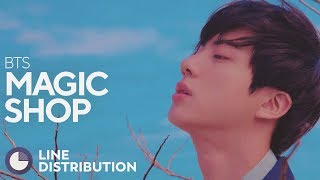 BTS  Magic Shop Line Distribution [upl. by Dasha]