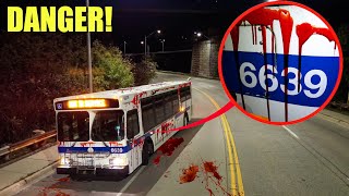 IF YOU SEE BLOOD ON A CITY BUS CALL FOR HELP it’s not SAFE [upl. by Clarey]