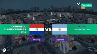 Paraguay vs Argentina ● Eliminatorias Sudamericanas 2024 ● Simulación Pes 2021 [upl. by Mungovan]