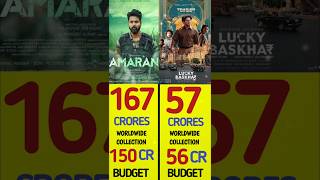 Amaran VS Lucky Baskhar Box Office Collection \ Sivakarthikeyan \ Dulquer Salmaan \ Saipallavi [upl. by Assirrak262]