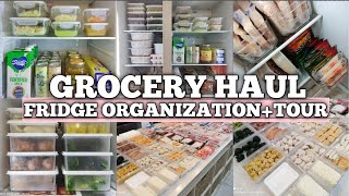 Grocery Haul  Refrigerator Restocking amp Organization Ideas  Ref Tour  Lorelin Sia [upl. by Enirac606]