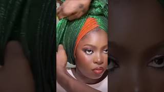 Head wrap tutorial ❤️ beautiful headwrap tutorial [upl. by Yrruc592]