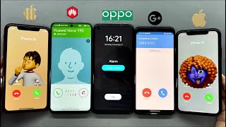 Alarm clock Fake call SkyPhone Incoming call iPhone 11 XR  Pixel 4XL  Oppo A55  Huawei NY90 [upl. by Ailedo]