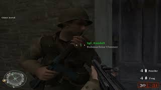 Call of Duty 2  Hill 400  Bergstein Gameplay [upl. by Ornie]