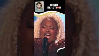 CRISTINA RAE Sings Hold My Hand Lady Gaga  AGT AllStars 2023  WOW  SHORT REACTION shorts [upl. by Clovis]