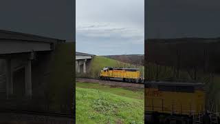 Union Pacific Corsicana local at Richland Texas northbound [upl. by Muns199]