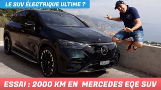 ESSAI COMPLET Mercedes EQE SUV  le MEILLEUR SUV électrique premium [upl. by Samal]