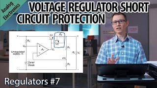 Voltage regulator short circuit protection 7  Regulators [upl. by Niras]