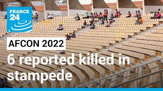 AFCON 2022 Six reported killed in stampede outside Olembe Stadium • FRANCE 24 English [upl. by Dahcir]