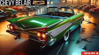 2025 Chevy Bel Air Convertible is HERE  You Have To See This Stunning New Design [upl. by Anilrahc]