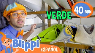 Blippi explora botes y barcos  Blippi Español  Videos educativos para niños [upl. by Adnoval]