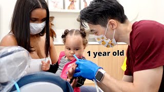 Childs first dental visit  how to ease and what to expect Pediatric Dentist [upl. by Emlin]