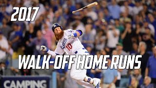 MLB  WalkOff Home Runs of 2017  Part 4 [upl. by Llezom696]