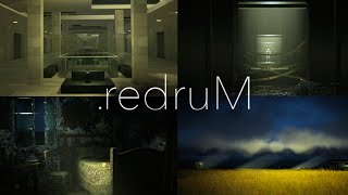 A Psychological Liminal Space Horror Game  redruM  Full Game [upl. by Annayat]