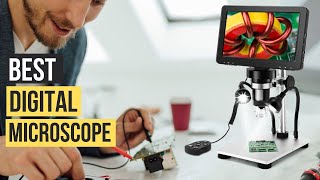 Best Digital Microscope  TOMLOV DM9 7 LCD Digital Microscope Camera 1200x on Aliexpress [upl. by Gipsy]