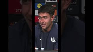 🗣️ ZUBIMENDI “MUY CONTENTO CON LA DECISIÓN DE SEGUIR EN LA REAL” RealSociedad [upl. by Nrublim688]