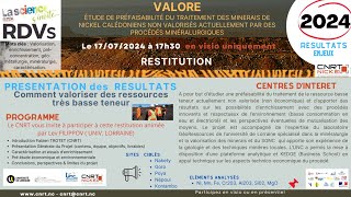 2023 PODCAST Conférence Recherche Proj VALORE restitution finale [upl. by Aubry548]