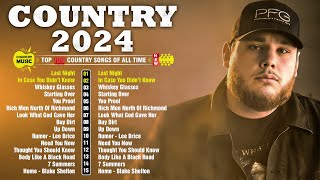 Country Music 2024 Collection 🎶 Luke Combs Morgan Wallen Kane Brown Chris Stapleton Luke Bryan [upl. by Kcid273]