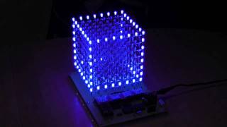 LEDCUBE 8x8x8 [upl. by Farrington]