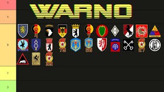 WARNO Tier List [upl. by Terrijo]