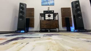 IMPIANTO AUDIO HIFI AMPLIFICATORE CAV AUDIO A12 DIFFUSORI SONUS FABER VENERE 30 ADVANCE ACOUSTIC [upl. by Kindig]