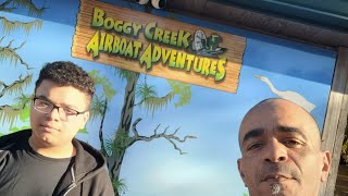 Boggy Creek airboat ride alligator everglades Florida gatorbites airboat [upl. by Okier]