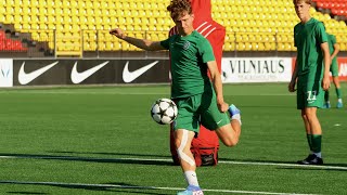 Žalgirio U19 komanda startuos UEFA Jaunimo lygoje [upl. by Yrollam]