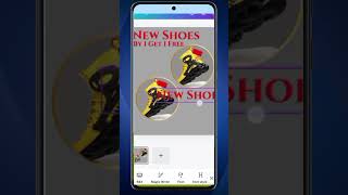 How to create a poster for shoes through canvacanva se shoes ke poster kaise banae canvayoutube [upl. by Graff]