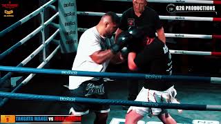 THE FOUNDRY amp GLOZIER BOXING BARBER BASH 2  TANGATA MANGI vs JOSH MARTIN Boxing Fight [upl. by Flinn248]