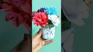 flowervase flowers shorts papercrafts [upl. by Anora]