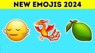 New Emojis Coming Out In 2024 [upl. by Ramilahs]