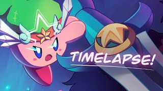 VS Magolor Climax Kirby Fanart Timelapse [upl. by Ssilb553]