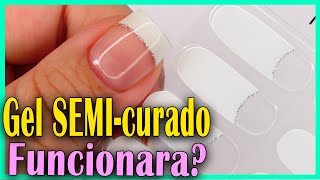 😱 Uñas de GEL en MINUTOS con PARCHES de GEL SEMICURADO 😍 3 Formas de Aplicación Parte 1 [upl. by Ainesell434]